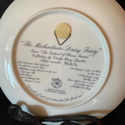 Michaelmas Flower Fair Plate