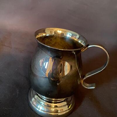 Small silver plated â€œChristeningâ€ cup
Grenadier, Made in England