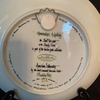 P. Buckley Moss Plate 