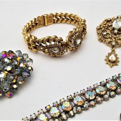 Lot #270  Vintage Costume Jewelry Lot - six pieces