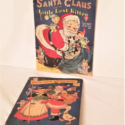 Lot #272  Two Vintage Christmas Children's books - one a pop-up