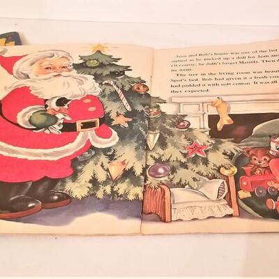 Lot #272  Two Vintage Christmas Children's books - one a pop-up