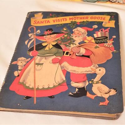 Lot #272  Two Vintage Christmas Children's books - one a pop-up