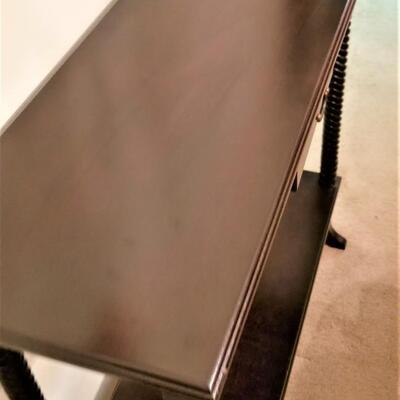 Lot #275  Contemporary Side Table with Drawer