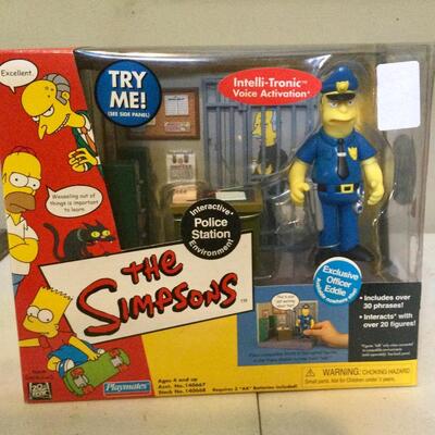 X 104  .  The Simpsons, Police Station
