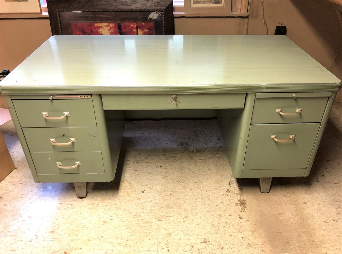 1950s metal desk deals