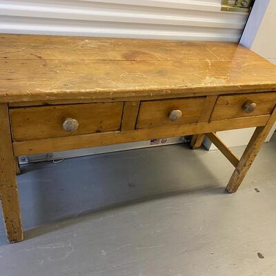 Country Farmhouse Style Desk/Side Table