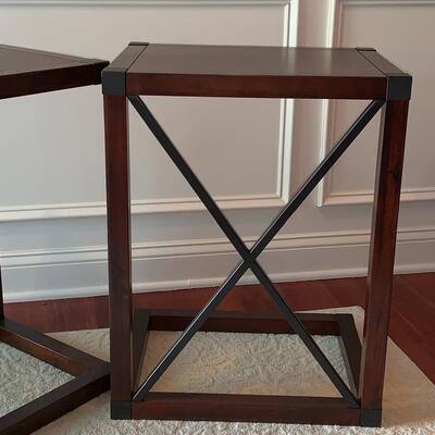 Lot 285: Pier 1 Import Accent Tables