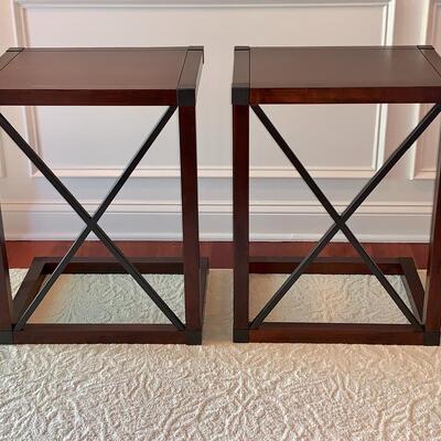 Lot 285: Pier 1 Import Accent Tables