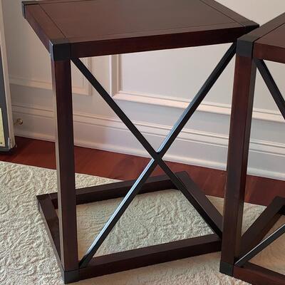 Lot 285: Pier 1 Import Accent Tables