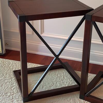 Lot 285: Pier 1 Import Accent Tables