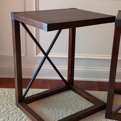 Lot 285: Pier 1 Import Accent Tables