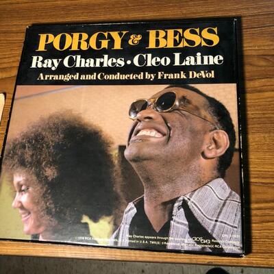 Lot of 2 Ray Charles Vintage Vinyl Records