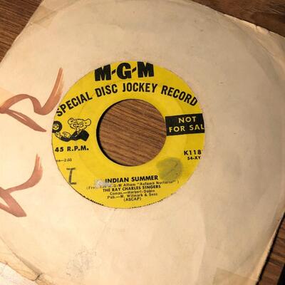 Lot of 2 Ray Charles Vintage Vinyl Records