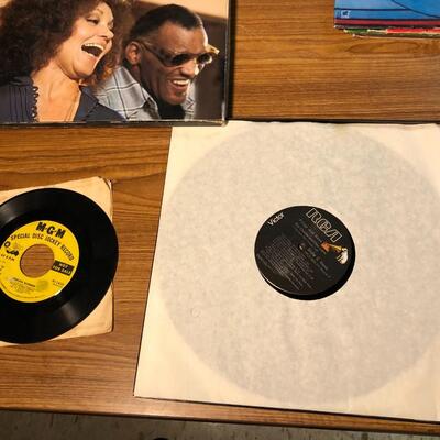 Lot of 2 Ray Charles Vintage Vinyl Records