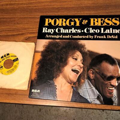 Lot of 2 Ray Charles Vintage Vinyl Records