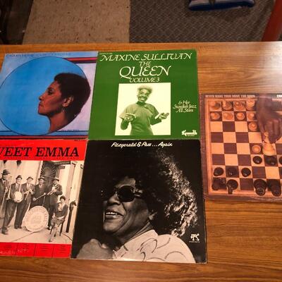 Lot of 5 Vintage Jazz Vinyl Record Albums