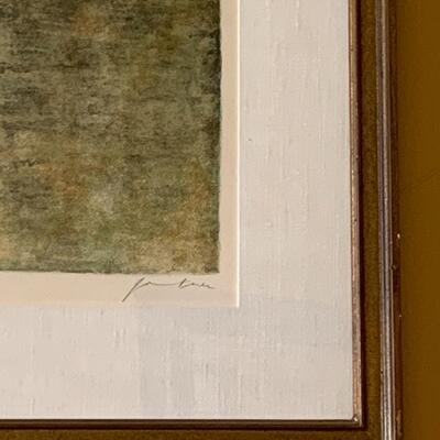 Lot 297: "Le Vieux Pont" by Bernard Gantner Signed & Numbered, w/COA.