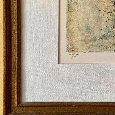 Lot 297: "Le Vieux Pont" by Bernard Gantner Signed & Numbered, w/COA.