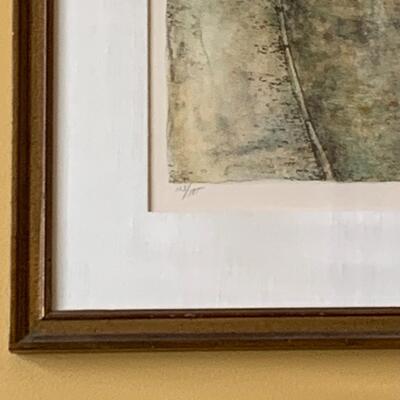 Lot 297: "Le Vieux Pont" by Bernard Gantner Signed & Numbered, w/COA.