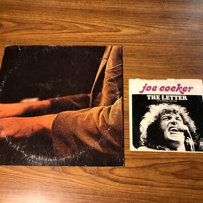 2 Vintage Rock Vinyl Records Randy Newman Joe Cocker