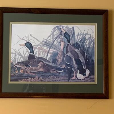 Lot 299: "Mallard Duck" Print