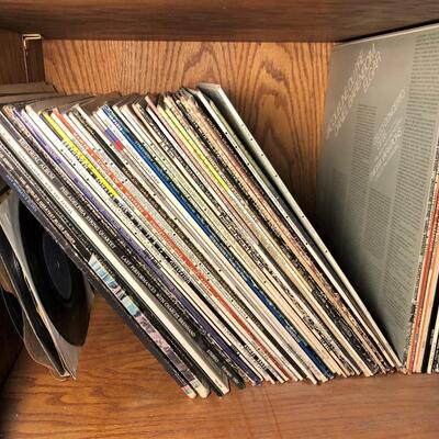 Large Lot of Vintage Vinyl Records