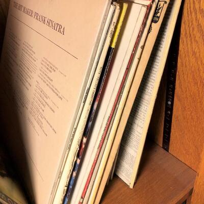 Large Lot of Vintage Vinyl Records