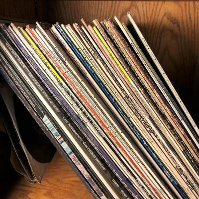 Large Lot of Vintage Vinyl Records