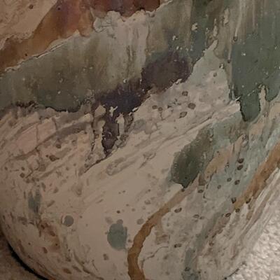 Lot 300:  MCM Marbled Ceramic Lamps