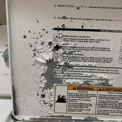 Lot 345: Whirlpool Washer & Kenmore Dryer