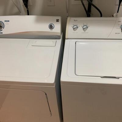 Lot 345: Whirlpool Washer & Kenmore Dryer