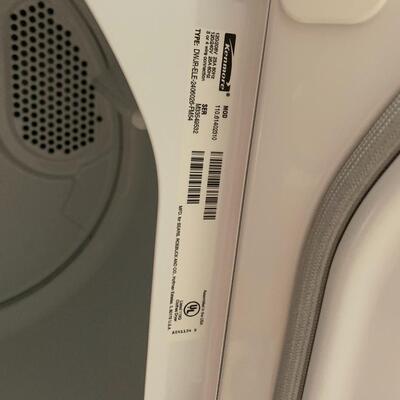 Lot 345: Whirlpool Washer & Kenmore Dryer