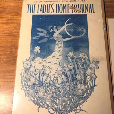 Lot of 8 Vintage Advertisements Art Deco Ladies