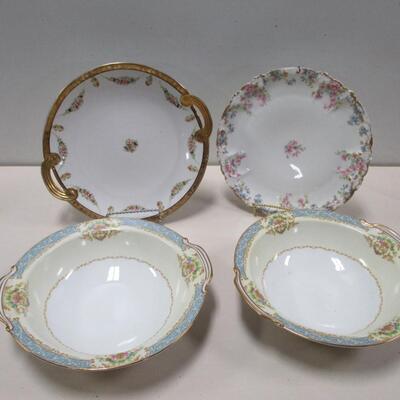 Vintage China Plates & Serving Dishes - Noritake- Nippon - Limoges