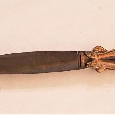 Lot #284  Antique Nude Lady Letter Opener - belonged to Gretna Mayor William "Bill" White