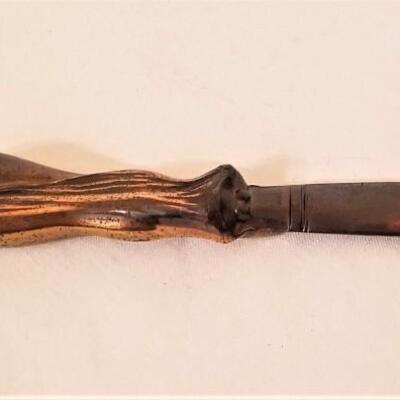 Lot #284  Antique Nude Lady Letter Opener - belonged to Gretna Mayor William "Bill" White