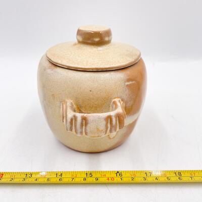 FRANKOMA POTTERY 5U INDIVIDUAL BAKER