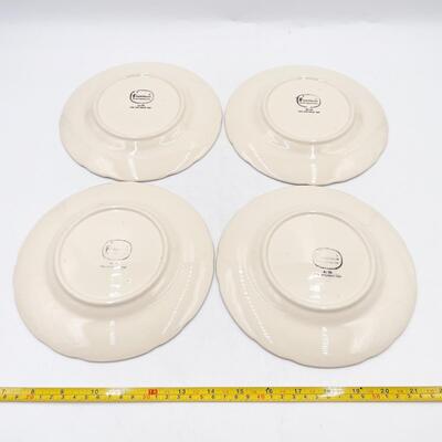 FRANCISCAN DESERT ROSE 8â€ PLATES (4)