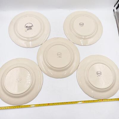 FRANCISCAN DESERT ROSE DINNER PLATES (5)