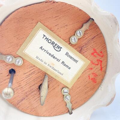 VINTAGE WEST GERMANY THORENS MUSIC BOX STEIN - â€œARRIVEDERCI ROMAâ€