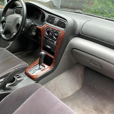 Silver Suburu Legacy 2004 Wagon Car