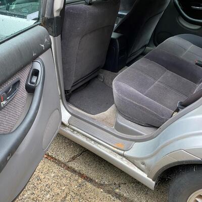 Silver Suburu Legacy 2004 Wagon Car