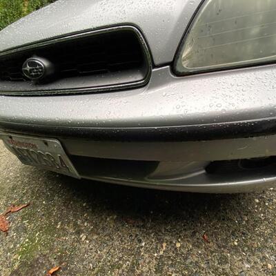 Silver Suburu Legacy 2004 Wagon Car