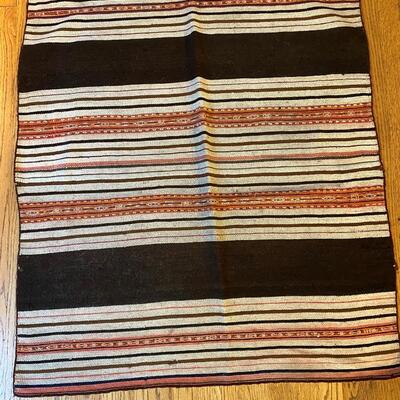 Lot of 3 Small Hand Woven Native American Area Rugs