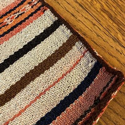 Lot of 3 Small Hand Woven Native American Area Rugs