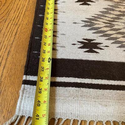 Lot of 3 Small Hand Woven Native American Area Rugs