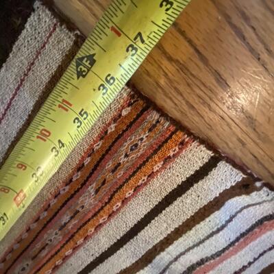 Lot of 3 Small Hand Woven Native American Area Rugs