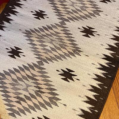 Lot of 3 Small Hand Woven Native American Area Rugs