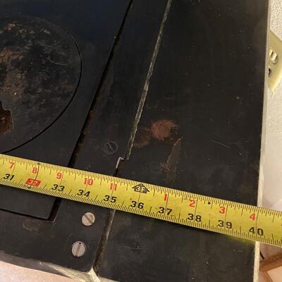 Majestic Manufacturing Co Antique Stove Oven Blue and Silver